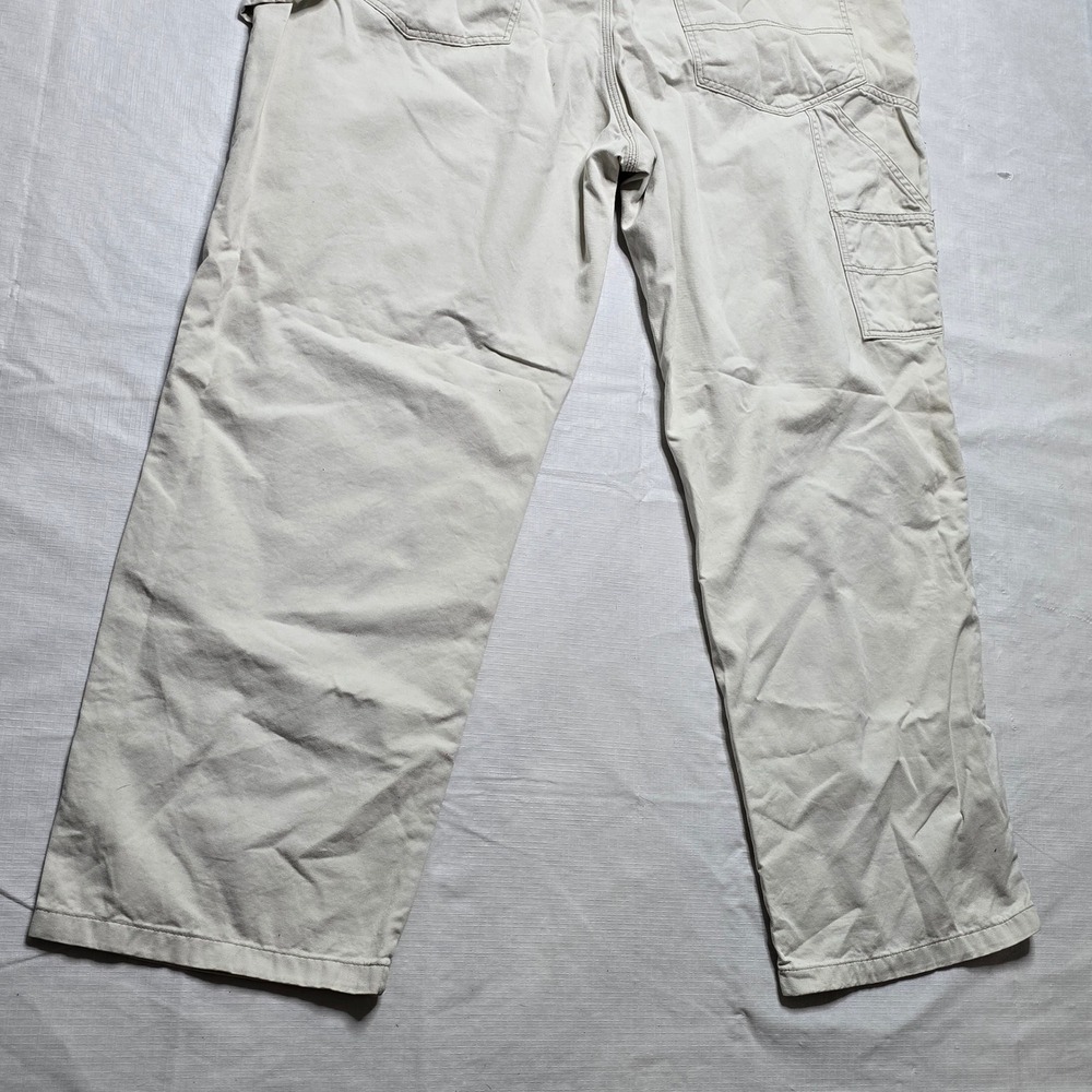 Polo Jeans Co Ralph Lauren Mens Carpenter Pants Beige Tan Utility Workwear 46x31 - Picture 12 of 12
